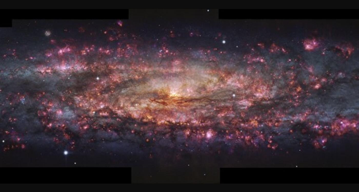 Thousands of Previously Unseen Colors Captured in the Sculptor Galaxy by ESO’s VLT – Very Large Telescope