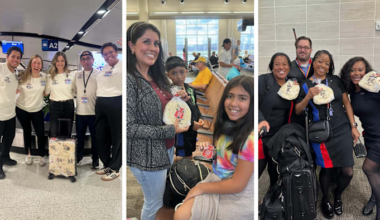 H-E-B surprises travelers with 5,000 warm tortillas at San Antonio airport