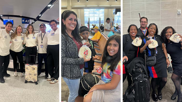 H-E-B surprises travelers with 5,000 warm tortillas at San Antonio airport