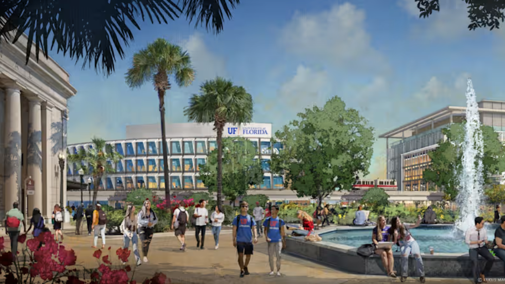 UF campus in Jacksonville