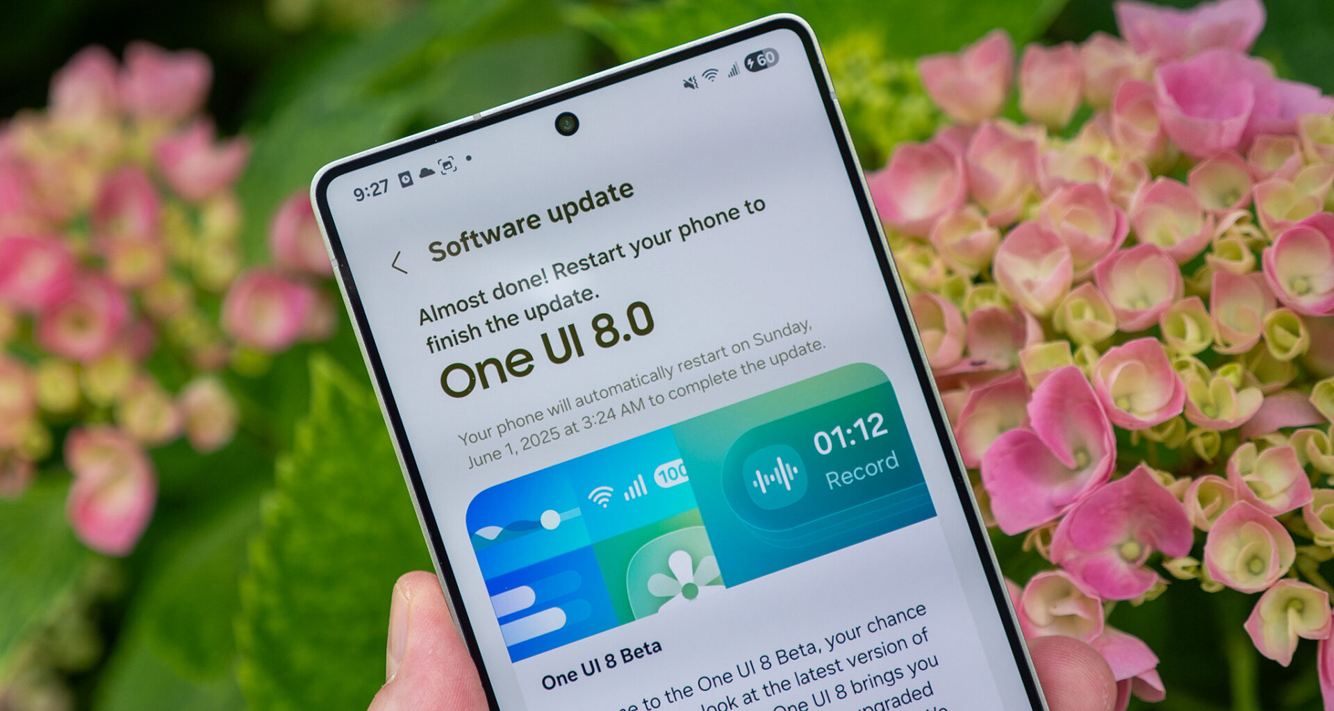 Updating to One UI 8 on a Samsung Galaxy S25 Ultra