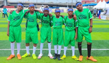 Odafe Oweh Hosts American Football Camp in Lagos, Inspires Over 100 Kids to Dream Big