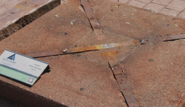 Suspect arrested for vandalizing sculpture in front of Blarney Stone
