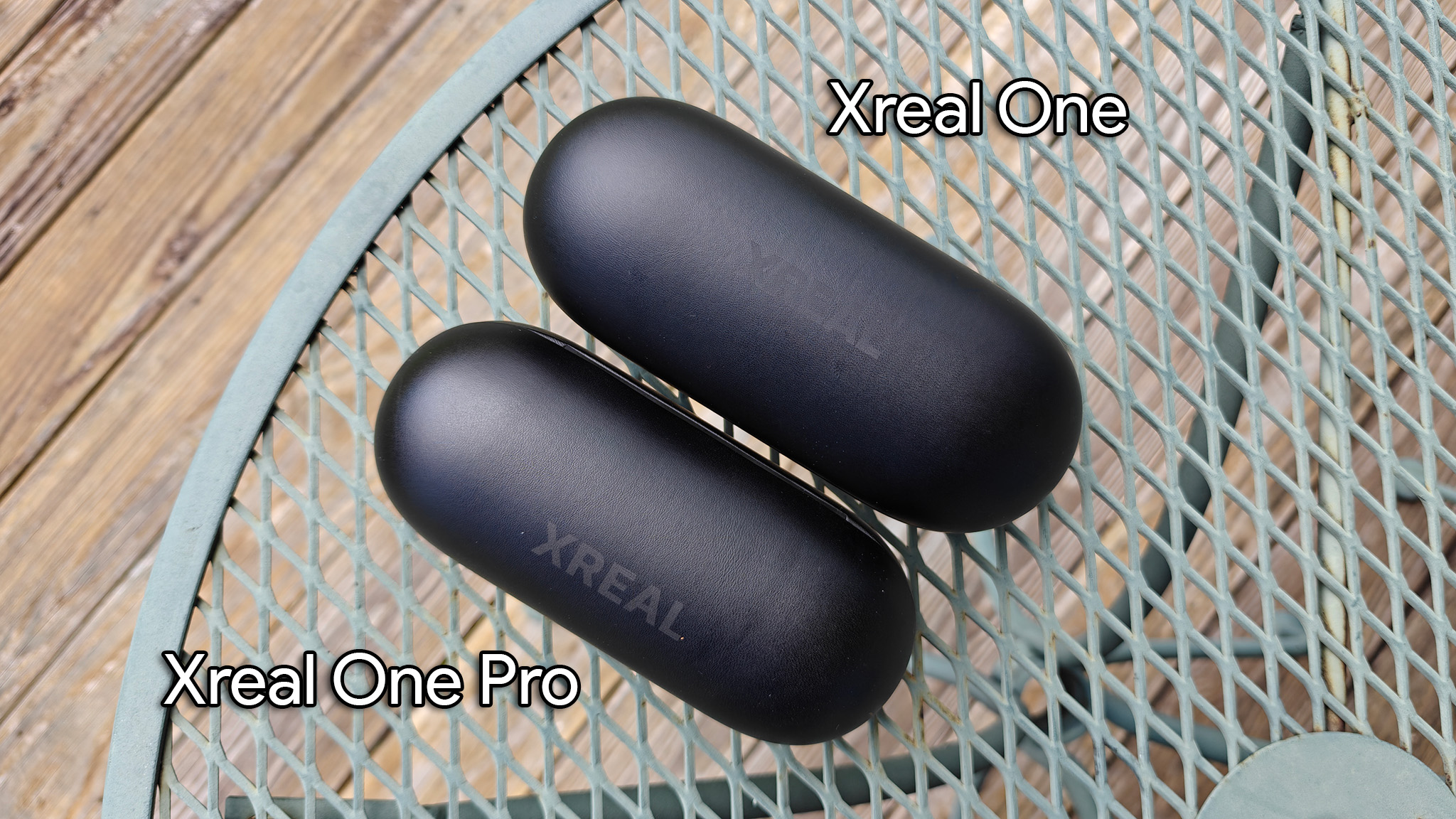 Xreal One vs Xreal One Pro case size comparison