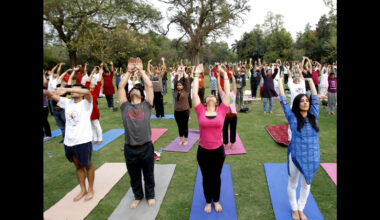 Yoga as a mass campaign to build a healthier India