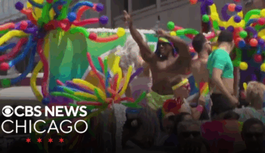 54th Chicago Pride Parade stepping off on North Side