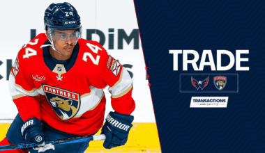 Capitals Acquire Justin Sourdif from the Florida Panthers