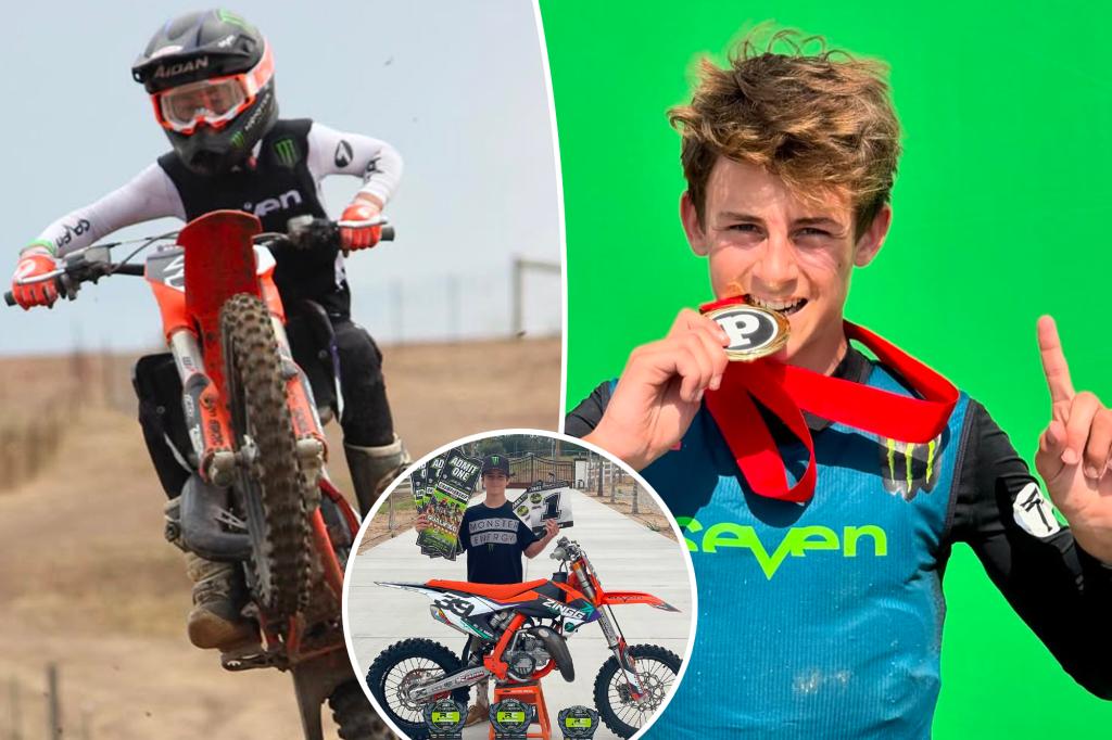 Motocross prodigy Aidan Zingg killed at 16 in tragic race crash