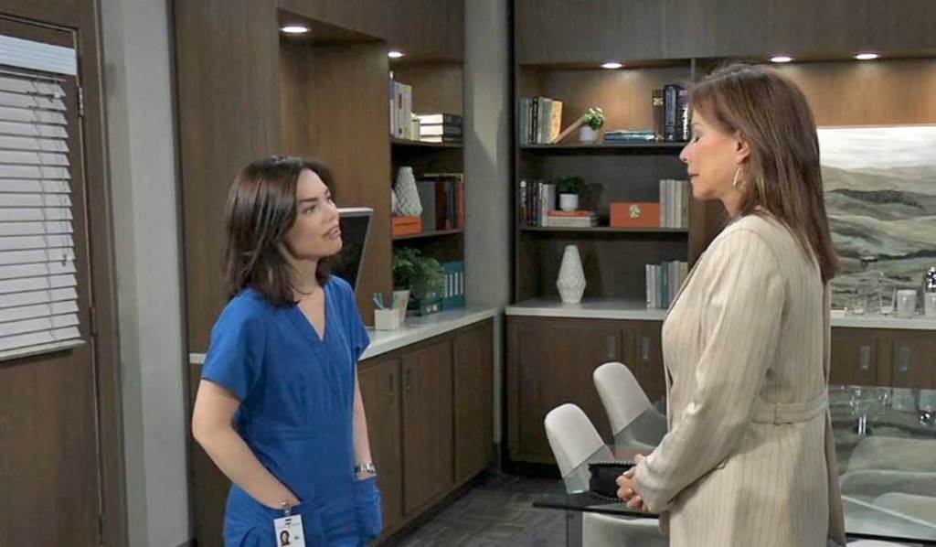 Alexis and Liz speak GH