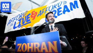 Zohran Mamdani defeats New York Democratic rivals and claims victory for party's progressives