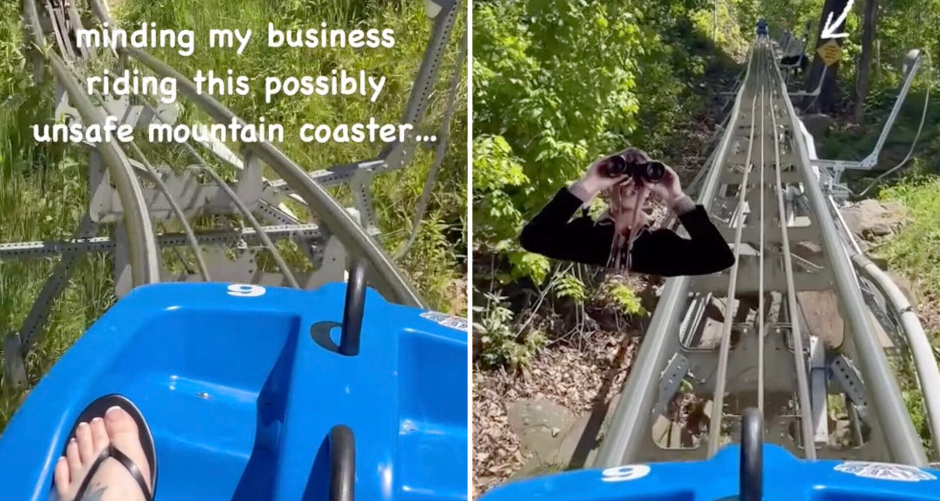"I couldn't imagine being on that ride."