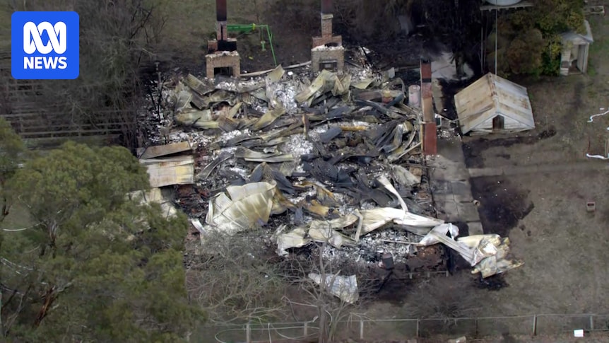 Yea home destroyed after burglars abduct man and set property alight fire during home invasion
