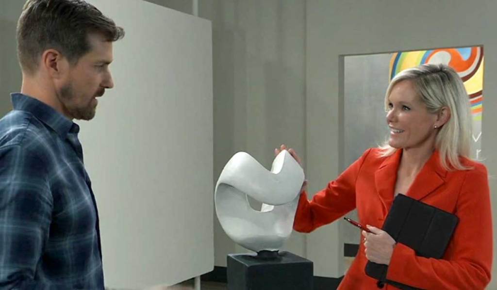 Cody and Ava flirt GH