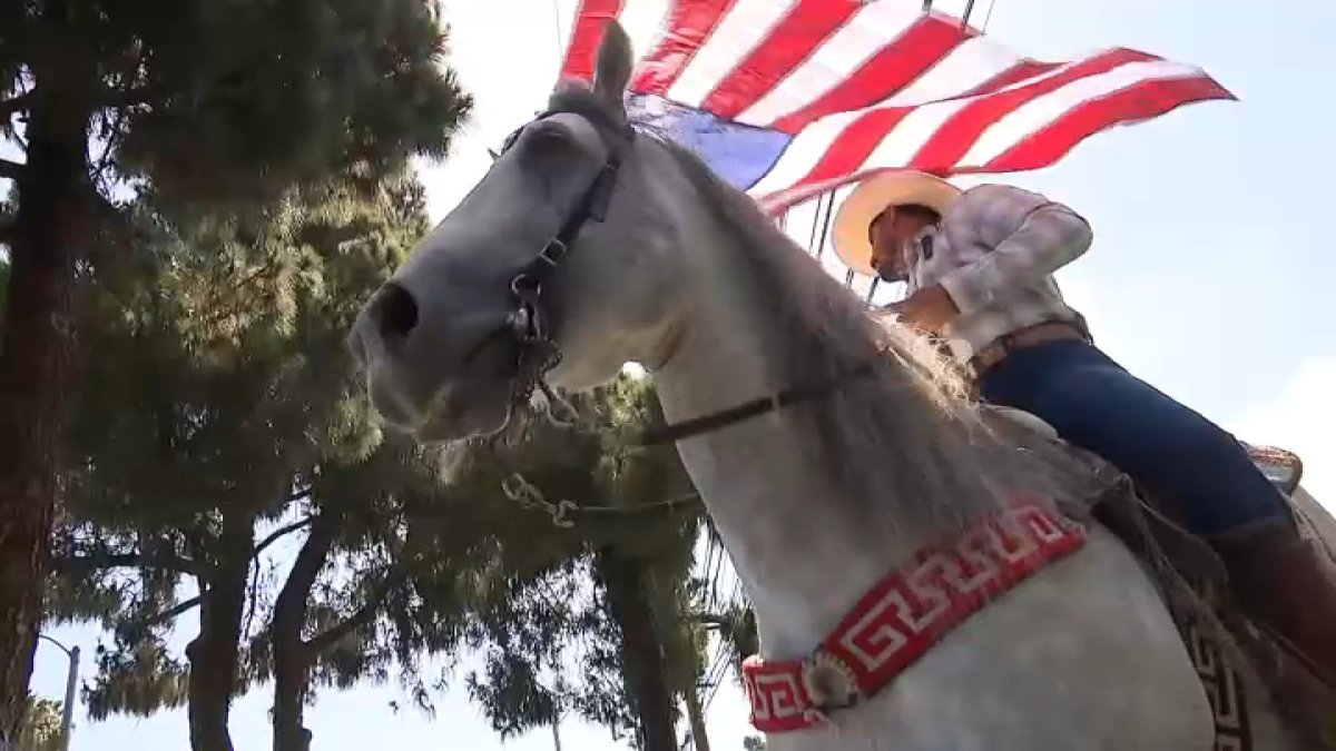 Compton Cowboys host unity ride to denounce immigration raids – NBC Los Angeles