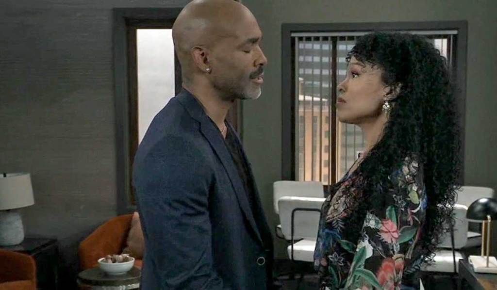 Curtis and Portia cry GH