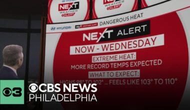 Dangerous heat continues Tuesday in Philadelphia region