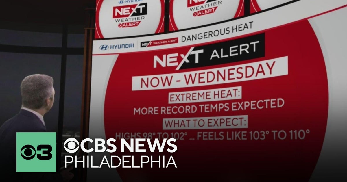 Dangerous heat continues Tuesday in Philadelphia region