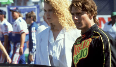 DAYS OF THUNDER, Nicole Kidman, Tom Cruise, 1990