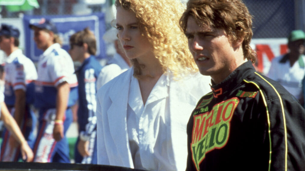 DAYS OF THUNDER, Nicole Kidman, Tom Cruise, 1990