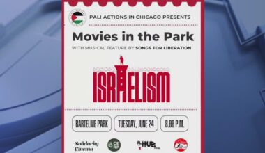 Pro-Palestinian film in Chicago's Movies in the Park series sparks controversy