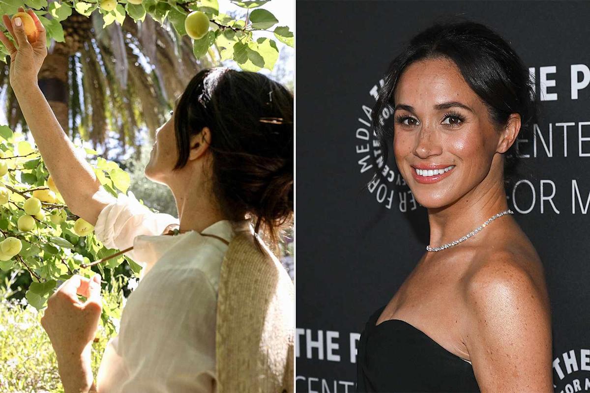 Meghan Markle Reveals Her ‘Weekend Plans’ from a Garden in New Peachy Photo
