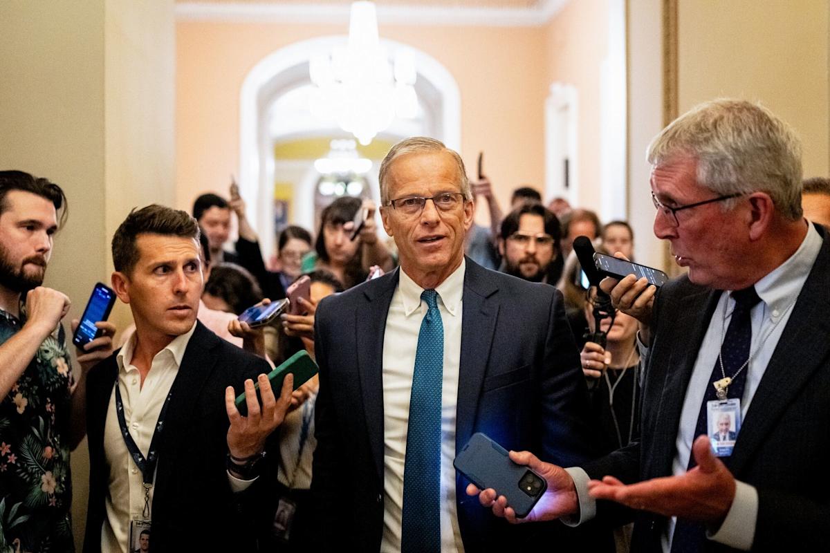 Trump Tax Bill Hits Senate as GOP Torn by Competing Demands