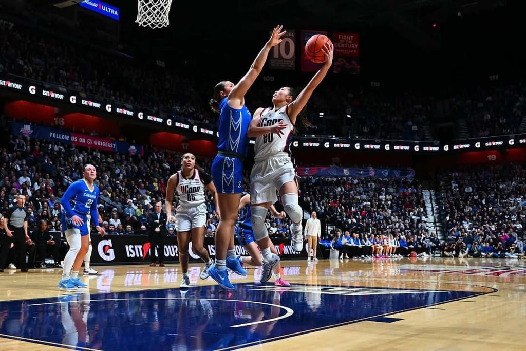 Kaitlyn Chen in action during a NCAA game. Photo: @kaitlyn.chen/Instagram