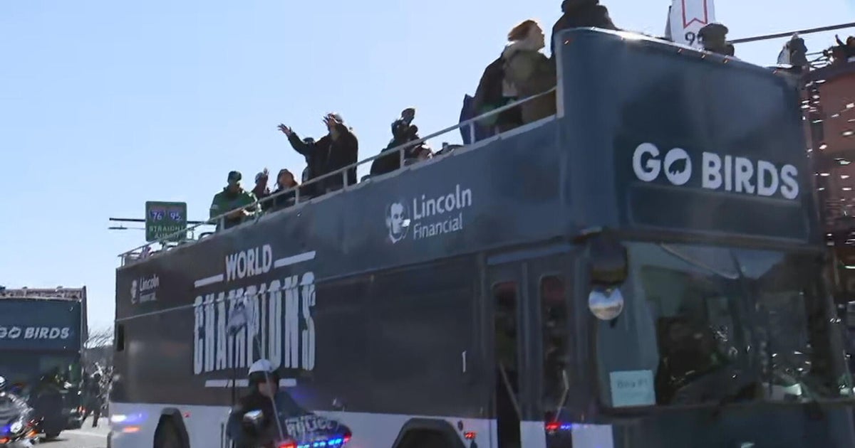 The Eagles' Super Bowl Champions bus tours around the Philadelphia area this weekend. Here's where to see it.