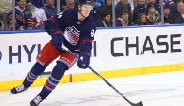 Rangers reach two-year contract extension with Adam Edstrom