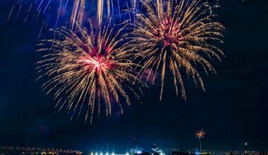 Fun things to do in San Diego this month, July 2025 featuring the Big Bay Boom Fourth of July fireworks show