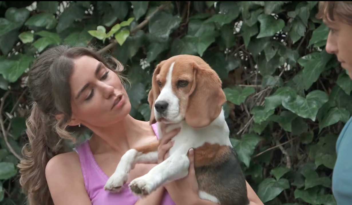 Emma and the doggie