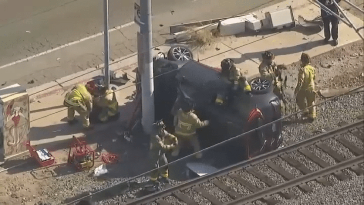 Uber driver taken to hospital after crash in Encanto – NBC 7 San Diego