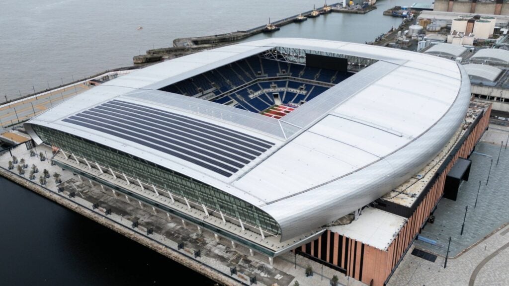 Everton's new stadium at Bramley-Moore Dock