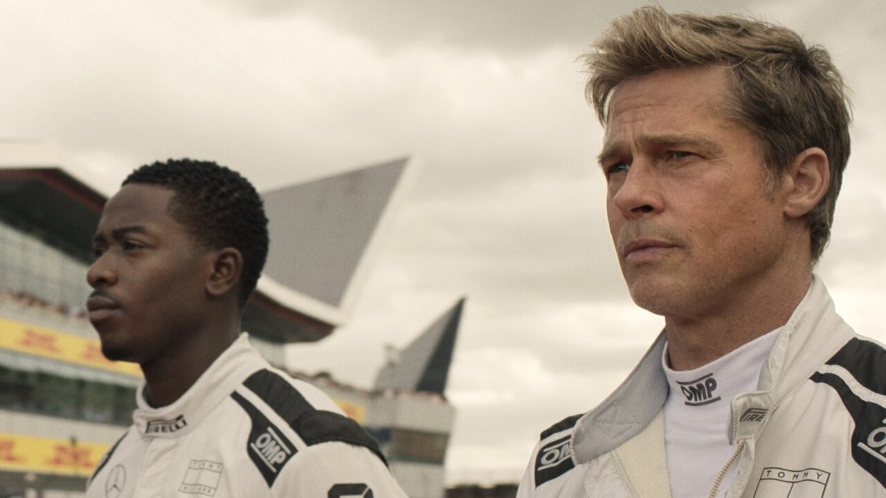 F1, from left: Damson Idris, Brad Pitt, 2025.