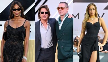‘F1: The Movie’ Premiere in London: Brad Pitt, Naomi Campbell, Tate McRae and More Celebrity Style - WWD