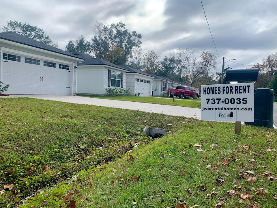 JWB Real Estate Capital has built a number of homes that were later rented, like this one in Biltmore. JWB Rental Homes has agreed to pays a $25,000 fine as part of a settlement for federal complaints JWB Rental had charged relocating servicemembers illegal fees.