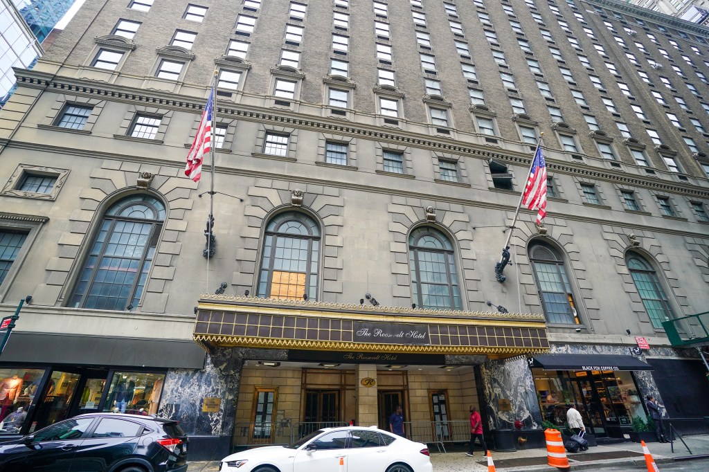 The Roosevelt Hotel in New York City.