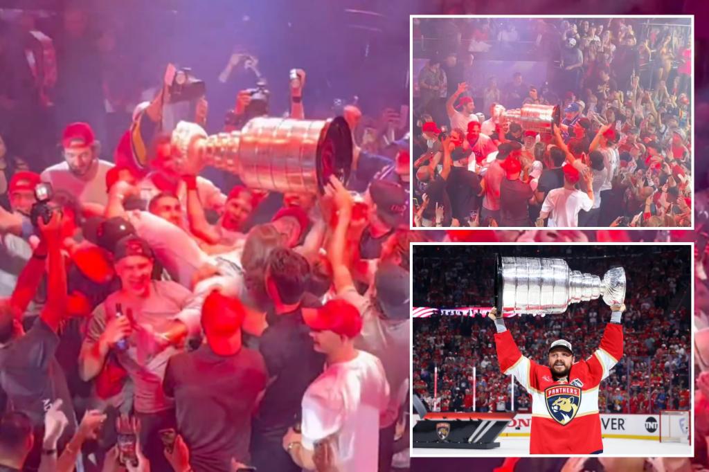 Panthers' wild $500K Stanley Cup party comped by Miami hotspot