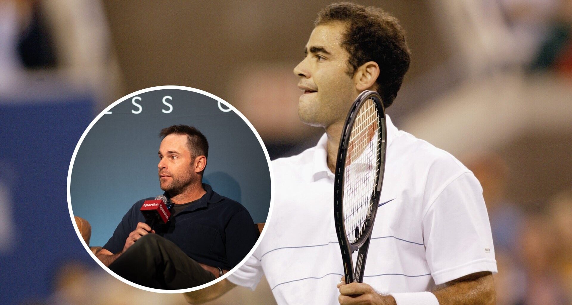Andy Roddick says what completely changed about Pete Sampras whenever he faced him at a Grand Slam tournament
