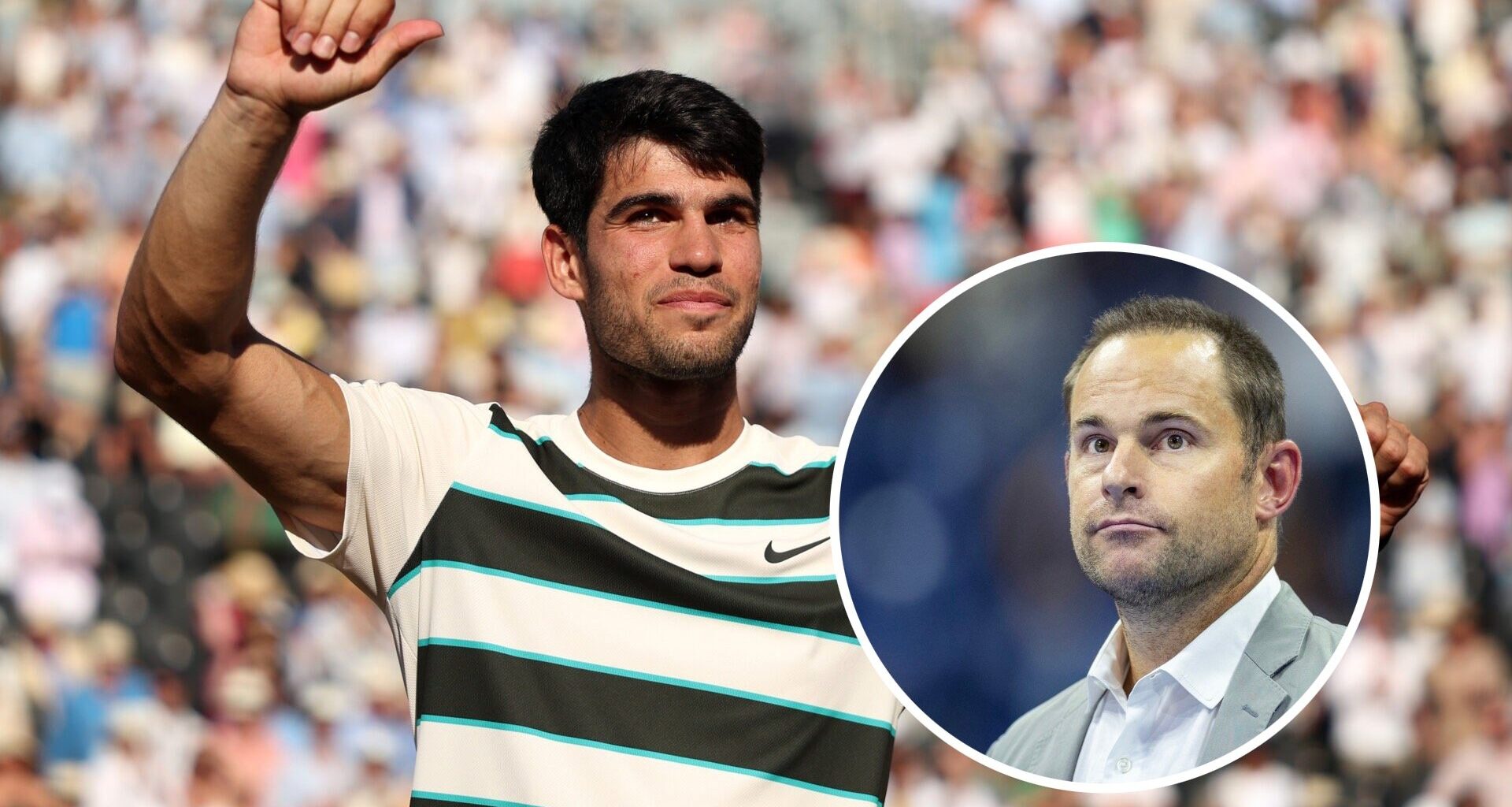 Andy Roddick predicts if Carlos Alcaraz will extend his winning streak to 25 at Wimbledon