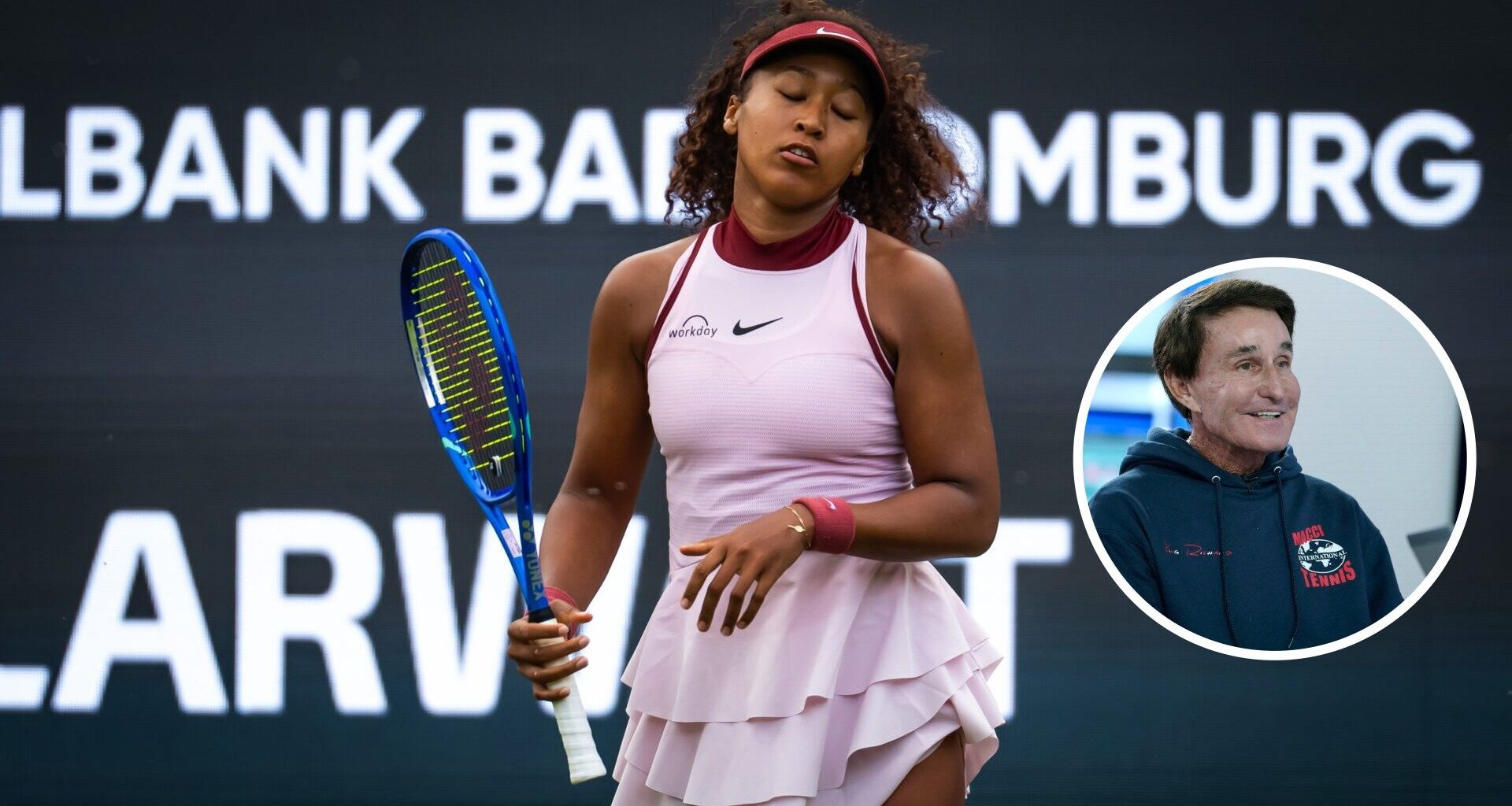 Serena Williams' former coach suggests exactly what is going wrong for Naomi Osaka as she suffers defeat to Emma Navarro