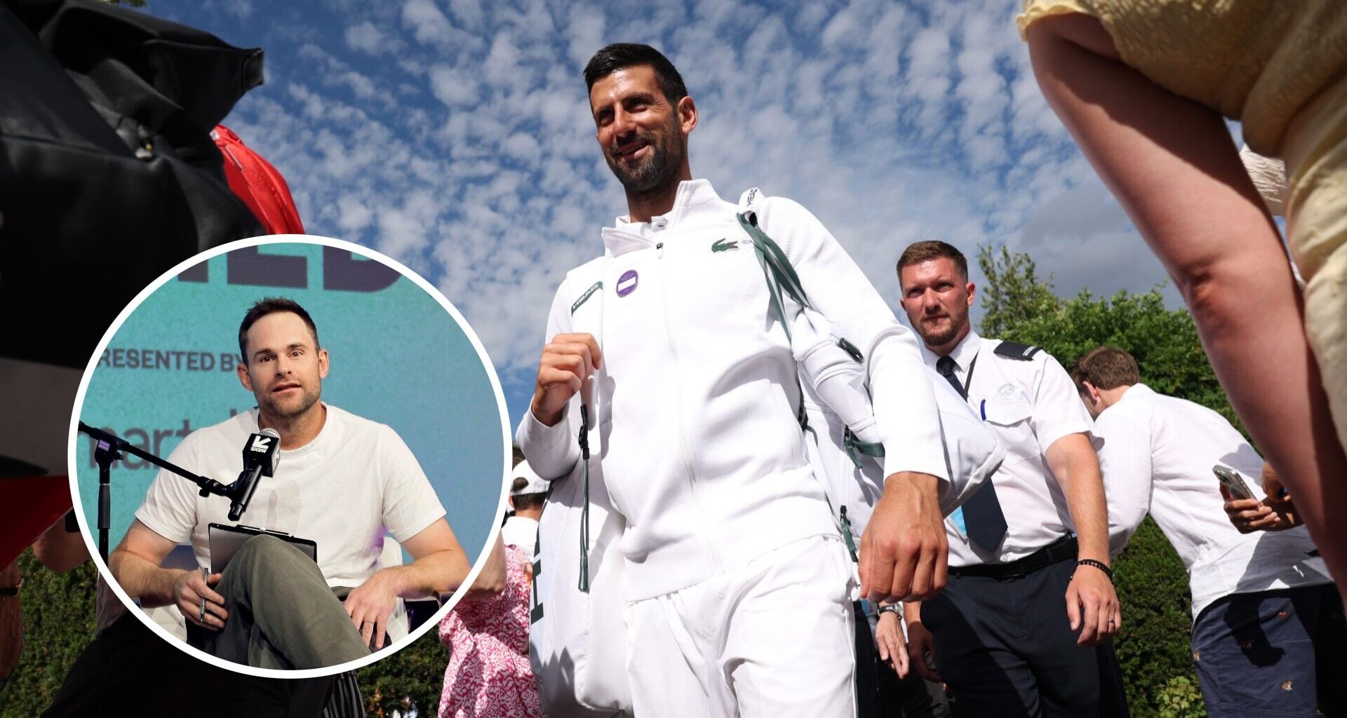 Andy Roddick predicts how far Novak Djokovic will go at Wimbledon this year