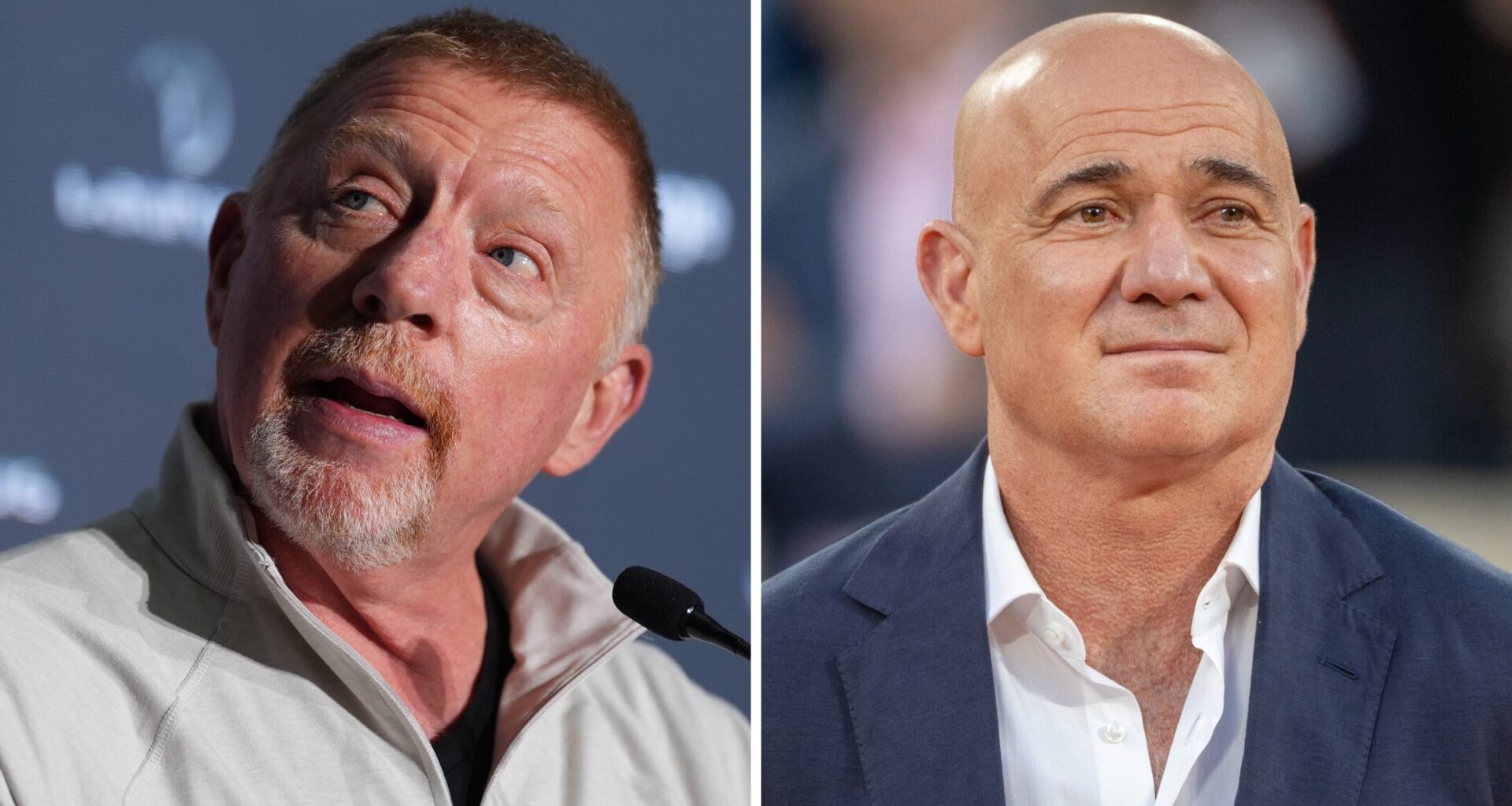 Boris Becker completely disagrees with Andre Agassi’s story about him, ‘that’s just not true’
