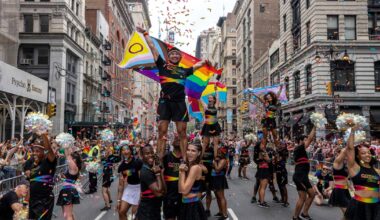 NYC Pride March 2025 steps off Sunday. Map shows when & where it starts.