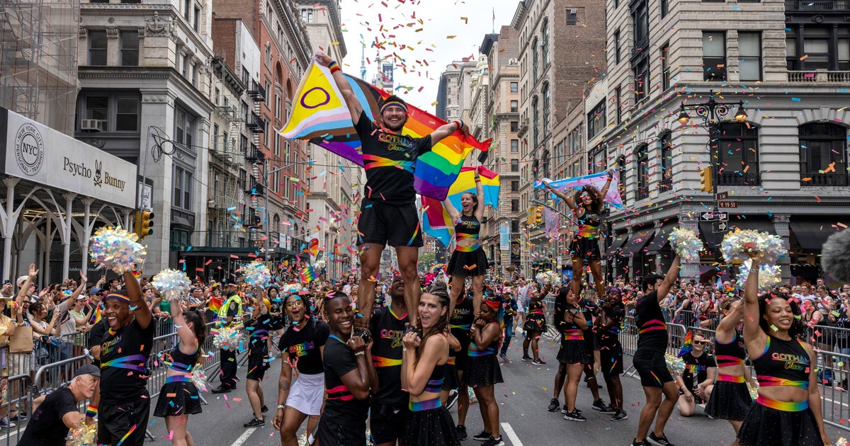 NYC Pride March 2025 steps off Sunday. Map shows when & where it starts.