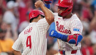 Luzardo backed by homers from Schwarber and Sosa as Philadelphia Phillies beat struggling New York Mets