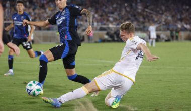 Galaxy play the Earthquakes to a 1-1 draw in the 104th California Clásico