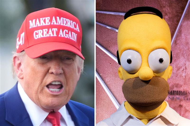 homer simpson donald trump