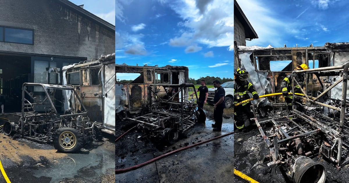 Ponte Vedra barn fire believed to have been sparked by side-by-side vehicle – Action News Jax