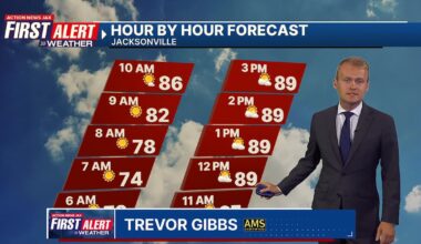 Drier weather settles in as heat continues – Action News Jax
